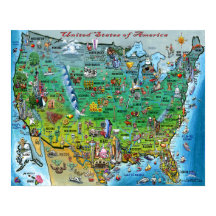 United States Fun Map
