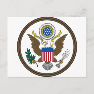 United States Great Seal Briefkaart
