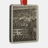 United States Hotel, Atlantic City, NJ Metalen Ornament (Rechts)