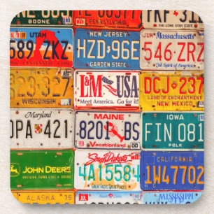 United States License Borden Art America Bier Onderzetter