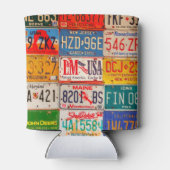 United States License Borden Art America Blikjeskoeler (Achterkant)