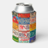 United States License Borden Art America Blikjeskoeler (Blikje Achterkant)