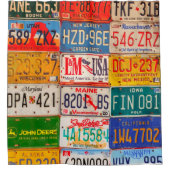 United States License Borden Art America Douchegordijn (Voorkant)
