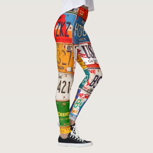 United States License Borden Art America Leggings (Rechts)
