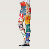 United States License Borden Art America Leggings (Links)