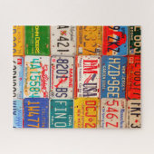 United States License Borden Art America Legpuzzel (Horizontaal)