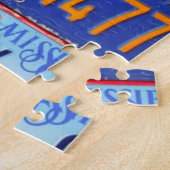 United States License Borden Art America Legpuzzel (Zijkant)