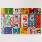 United States License Borden Art America Legpuzzel (Horizontaal)