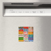 United States License Borden Art America Magneet (Insitu (Vaatwasser))