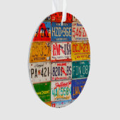 United States License Borden Art America Ornament (voorkant)