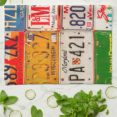 United States License Borden Art America Theedoek (Gevouwen)