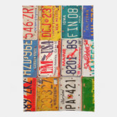 United States License Borden Art America Theedoek (Verticaal)