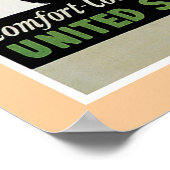 United States Line U.S.L. Poster (Hoek)