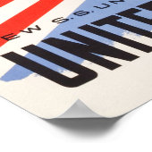 United States Lines Travel Poster (Hoek)