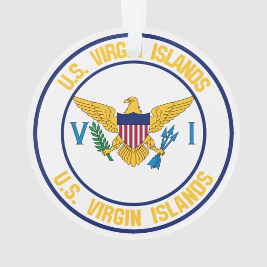 United States Maagdeneilanden Ornament (achterkant)