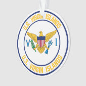 United States Maagdeneilanden Ornament (voorkant)