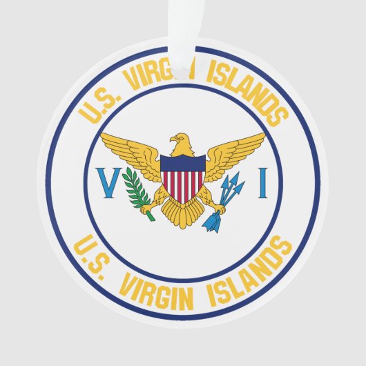 United States Maagdeneilanden Ornament (voorkant)