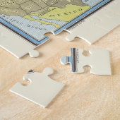 United States Map - Amerikaans erfgoed Legpuzzel (Zijkant)