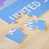 United States Map Photo Puzzle Legpuzzel (Zijkant)