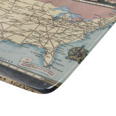 United States Map Ship the Skyway via Air Express Snijplank (Hoek)