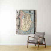 United States Map Ship the Skyway via Air Express Wandkleed (In situ)