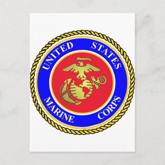 United States Marine Corps Briefkaart (Voorkant)