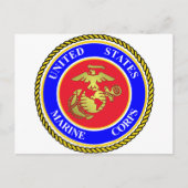 United States Marine Corps Briefkaart (Voorkant)