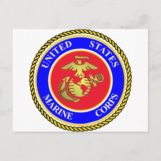 United States Marine Corps Briefkaart (Voorkant)