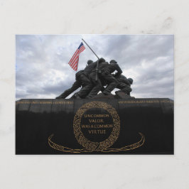 United States Marine Corps Oorlogsmonument Briefkaart