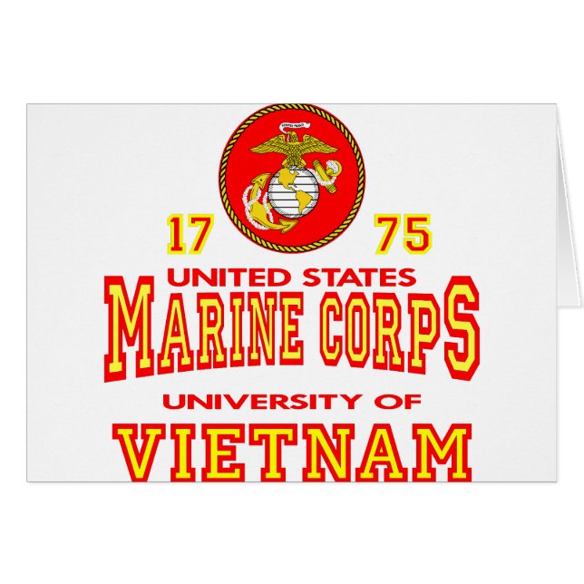 United States Marine Corps University of Vietnam (Voorkant Horizontaal)