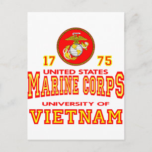 United States Marine Corps University of Vietnam Briefkaart
