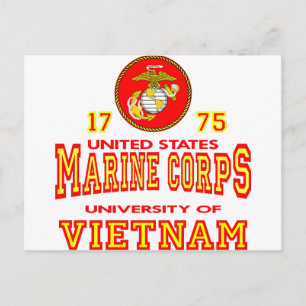 United States Marine Corps University of Vietnam Briefkaart