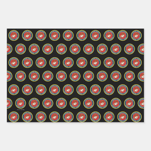 United States Marines | Zeevaartzegel 1 Inpakpapier Vel (Voorkant 3)