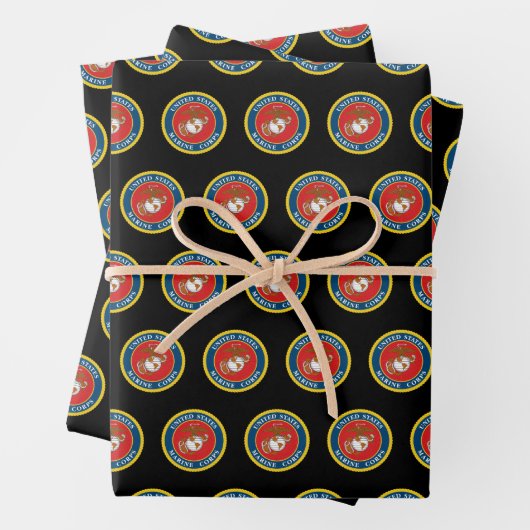 United States Marines | Zeevaartzegel 1 Inpakpapier Vel (In situ)