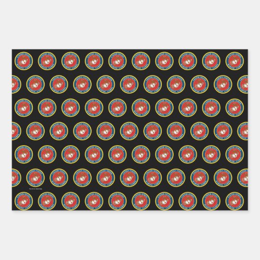 United States Marines | Zeevaartzegel 1 Inpakpapier Vel (Voorkant)