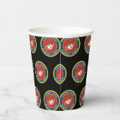 United States Marines | Zeevaartzegel 1 Papieren Bekers (Rechts)