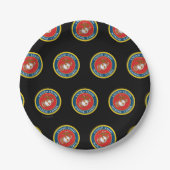 United States Marines | Zeevaartzegel 1 Papieren Bordje (Voorkant)