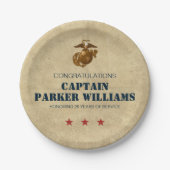 United States Marines | Zeevaartzegel 1 Papieren Bordje (Voorkant)