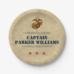 United States Marines   Zeevaartzegel 1 Papieren Bordje