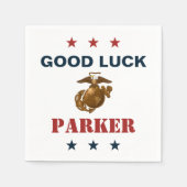 United States Marines | Zeevaartzegel 1 Servet (Voorkant)