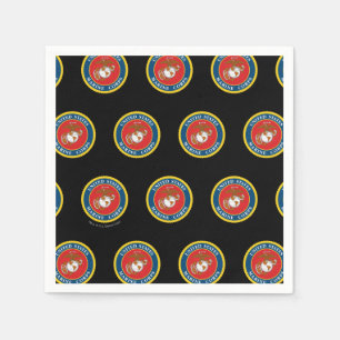 United States Marines Zeevaartzegel 1 Servet