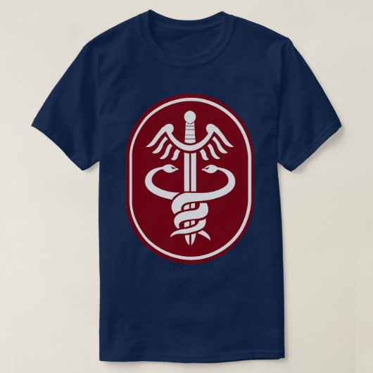 United States Medical Command SSI wo Txt T-shirt (Design voorkant)