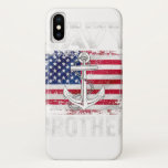 United States Navy Brother With American Flag Gift Case-Mate iPhone Case<br><div class="desc">United States Navy Brother With American Flag Gift</div>