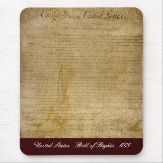 United States of America Bill of Rights Muismat