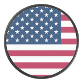 United States of America Hockey Puck (Voorkant)