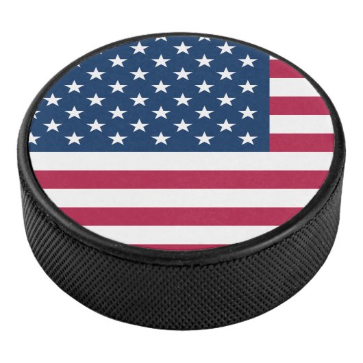 United States of America Hockey Puck (3/4)