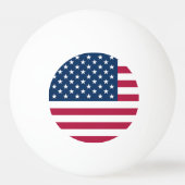 United States of America Pingpongbal (Achterkant)