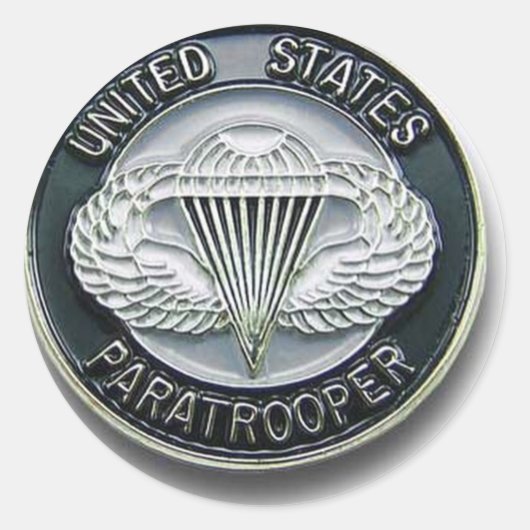 United States Paratrooper Wrist Watch Ronde Sticker (Voorkant)