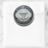 United States Paratrooper Wrist Watch Ronde Sticker (Tas)