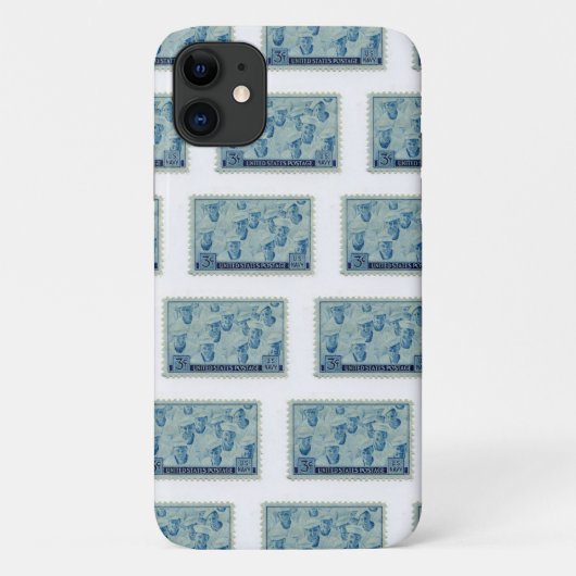 United States Postage Stamp iPhone Case (Achterkant)
